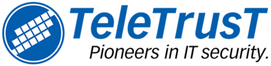 TeleTrust ist das deutsche Kompetenznetzwerk für die Informationssicherheit im IT-Bereich. Logo TeleTrust